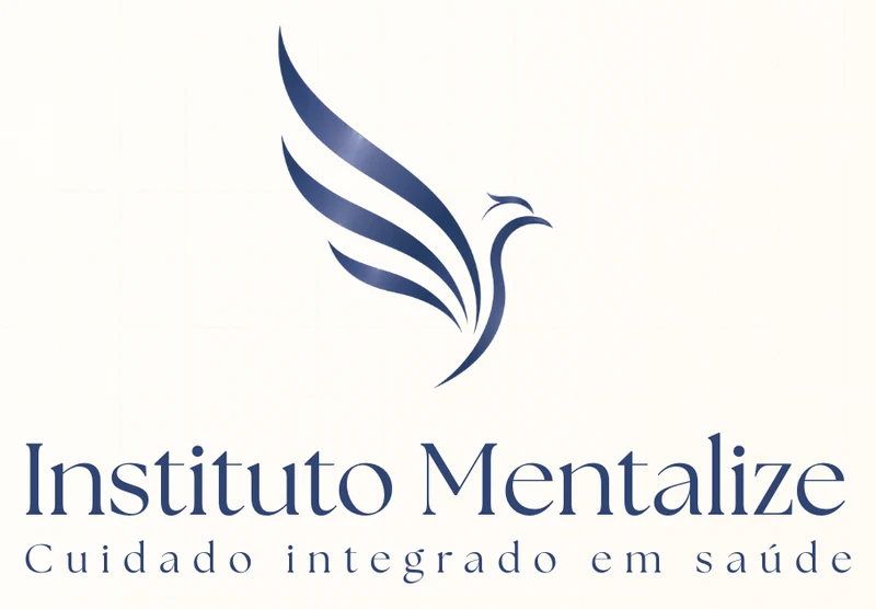 Logo vertical navy